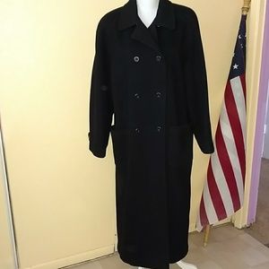 Wool (lama) overcoat size 14 by Jacqueline ferrar